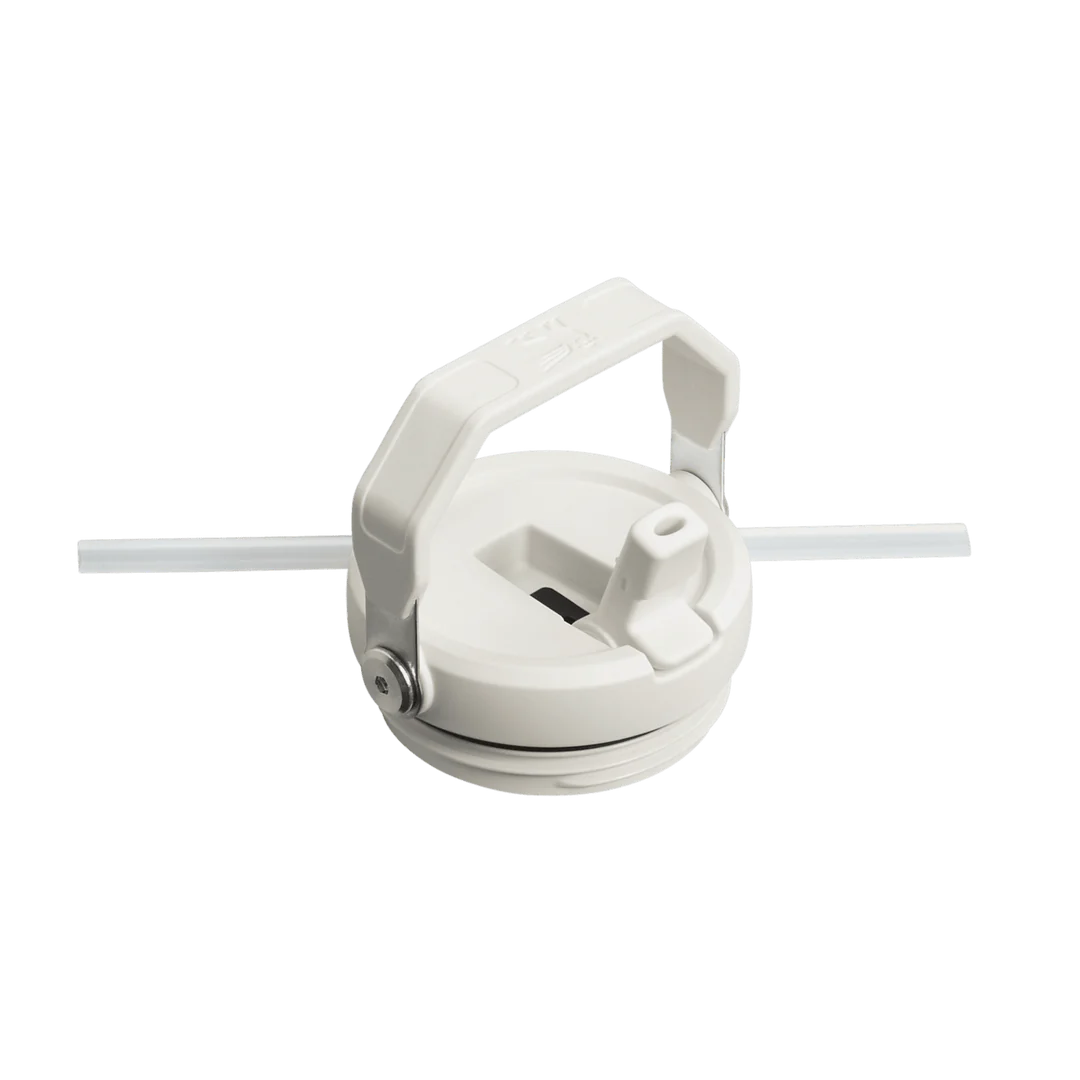 Stanley IceFlow™ Flip Straw Tumbler Pipetli Termos Buz Beyaz - 0.89L