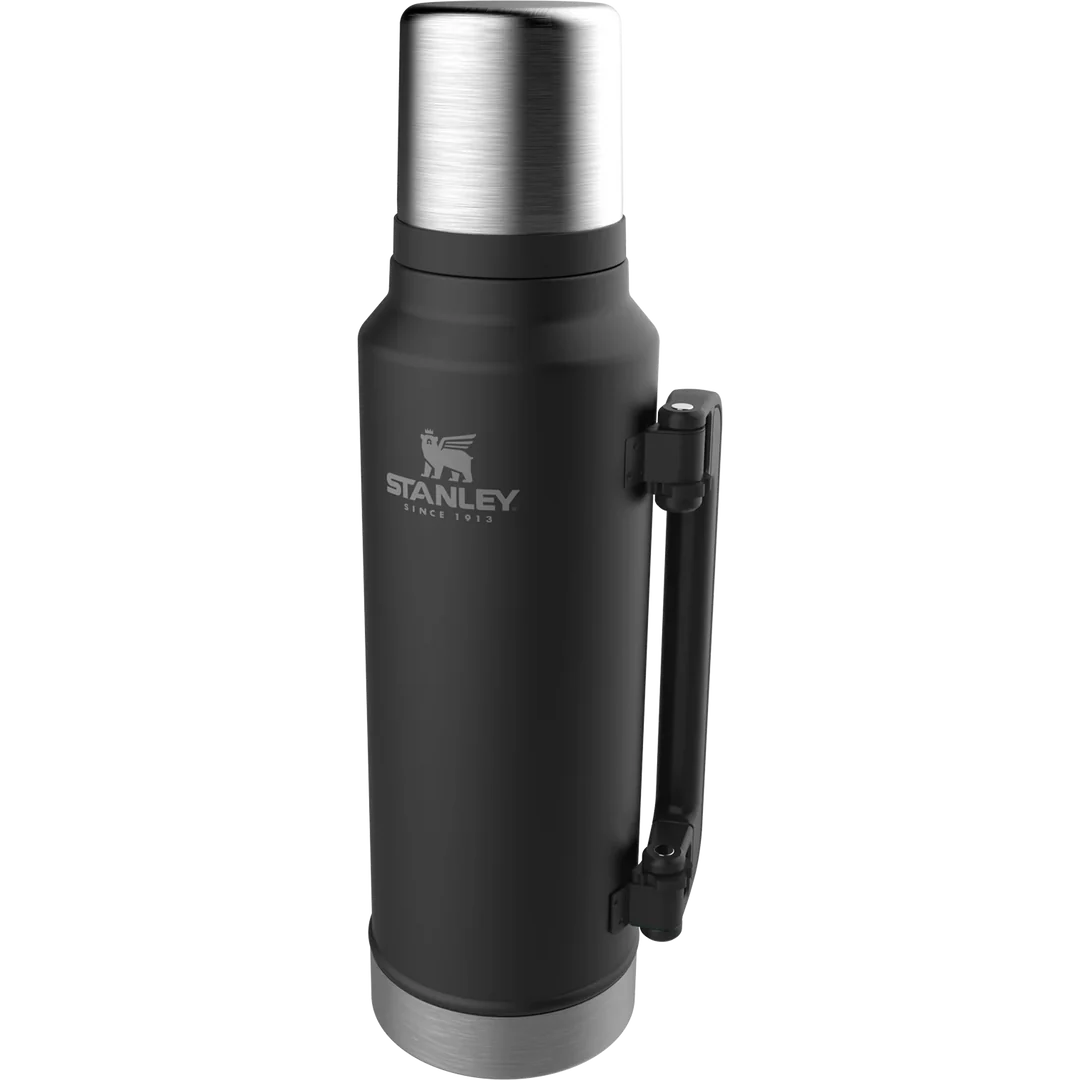 Stanley The Legendary Classic Bottle 1.4L / 1.5QT - Matte Black Pebble