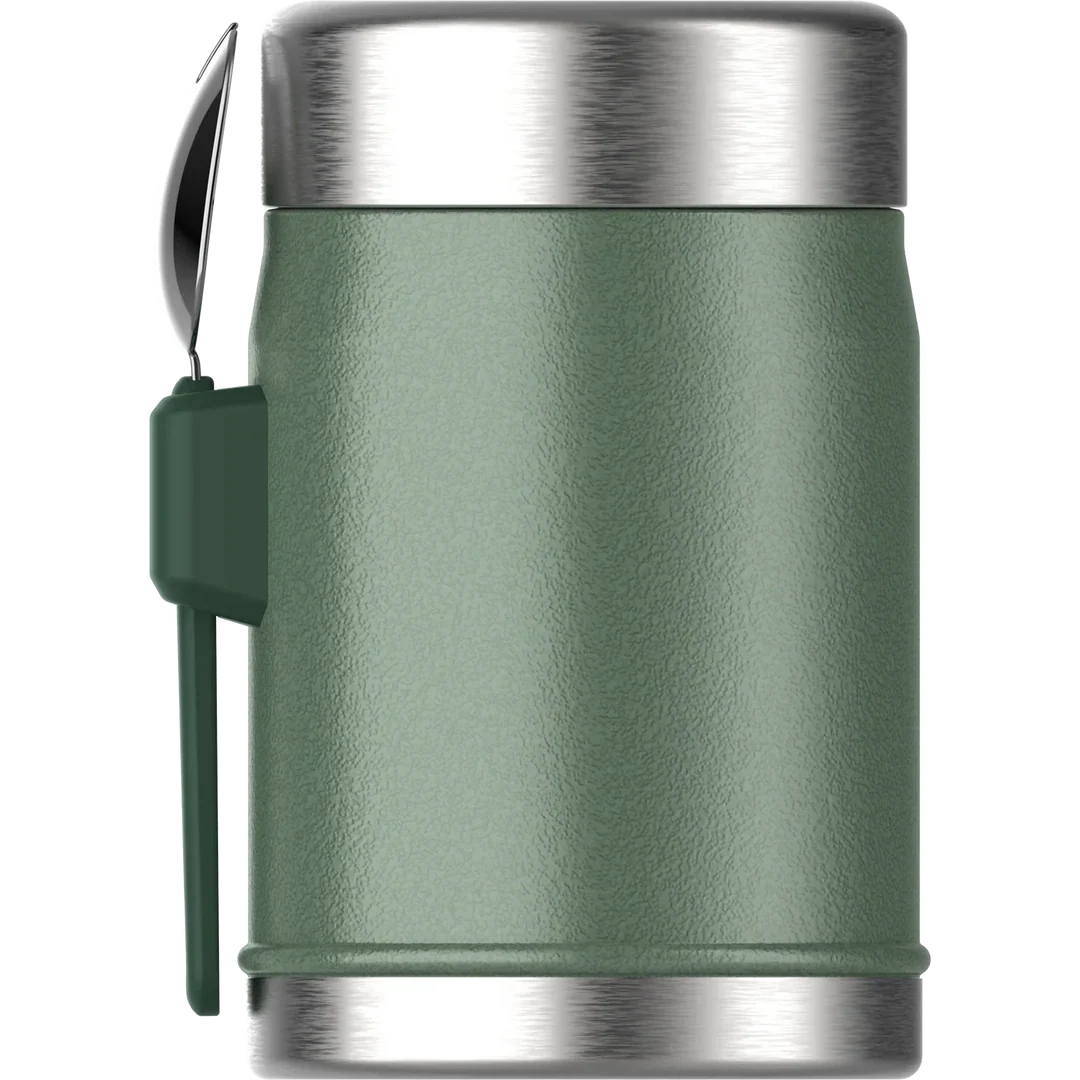 Stanley The Legendary Food Jar + Spork .4L / 14oz - Hammertone Green