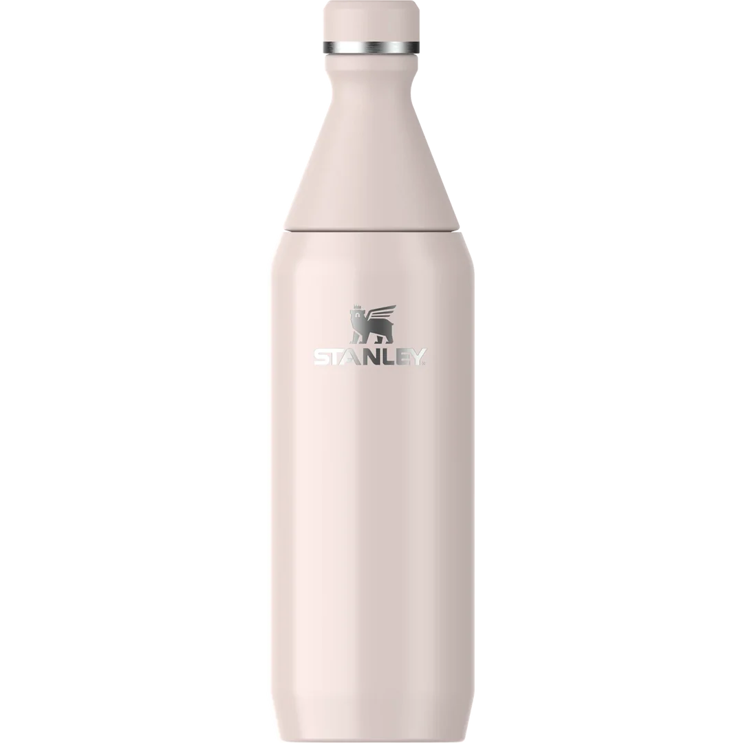 Stanley The All Day Slim Bottle  0.6L / 20oz - Rose Quartz Gloss