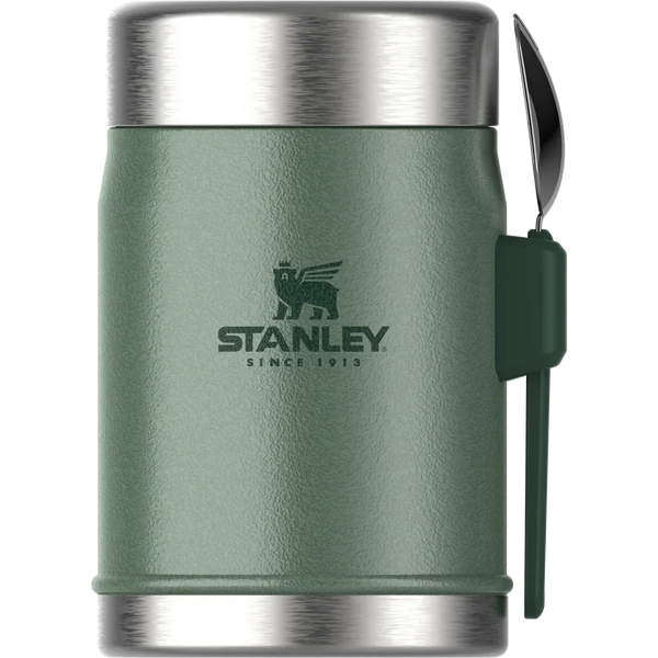 Stanley The Legendary Food Jar + Spork .4L / 14oz - Hammertone Green