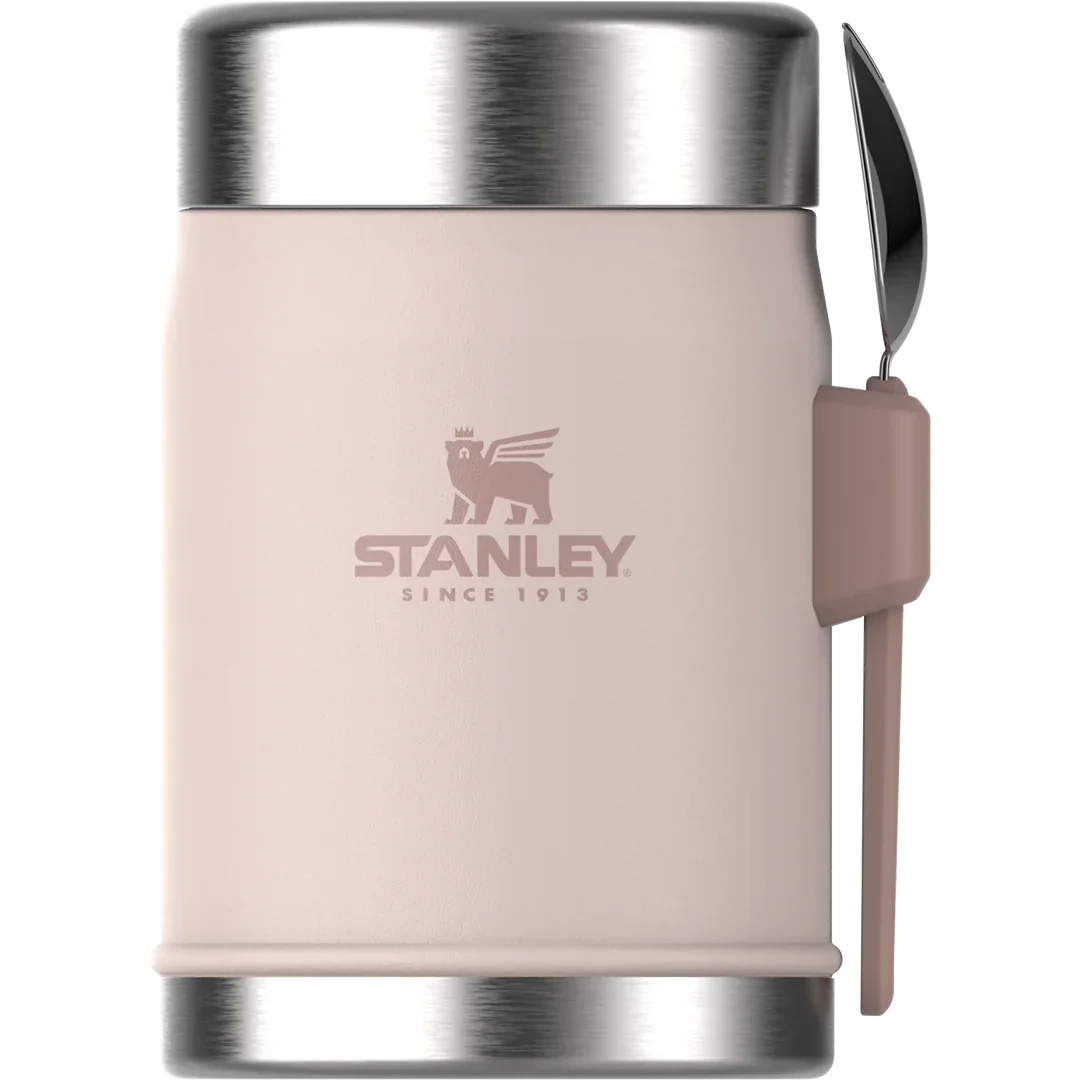 Stanley The Legendary Food Jar + Spork .4L / 14oz - Rose Quartz