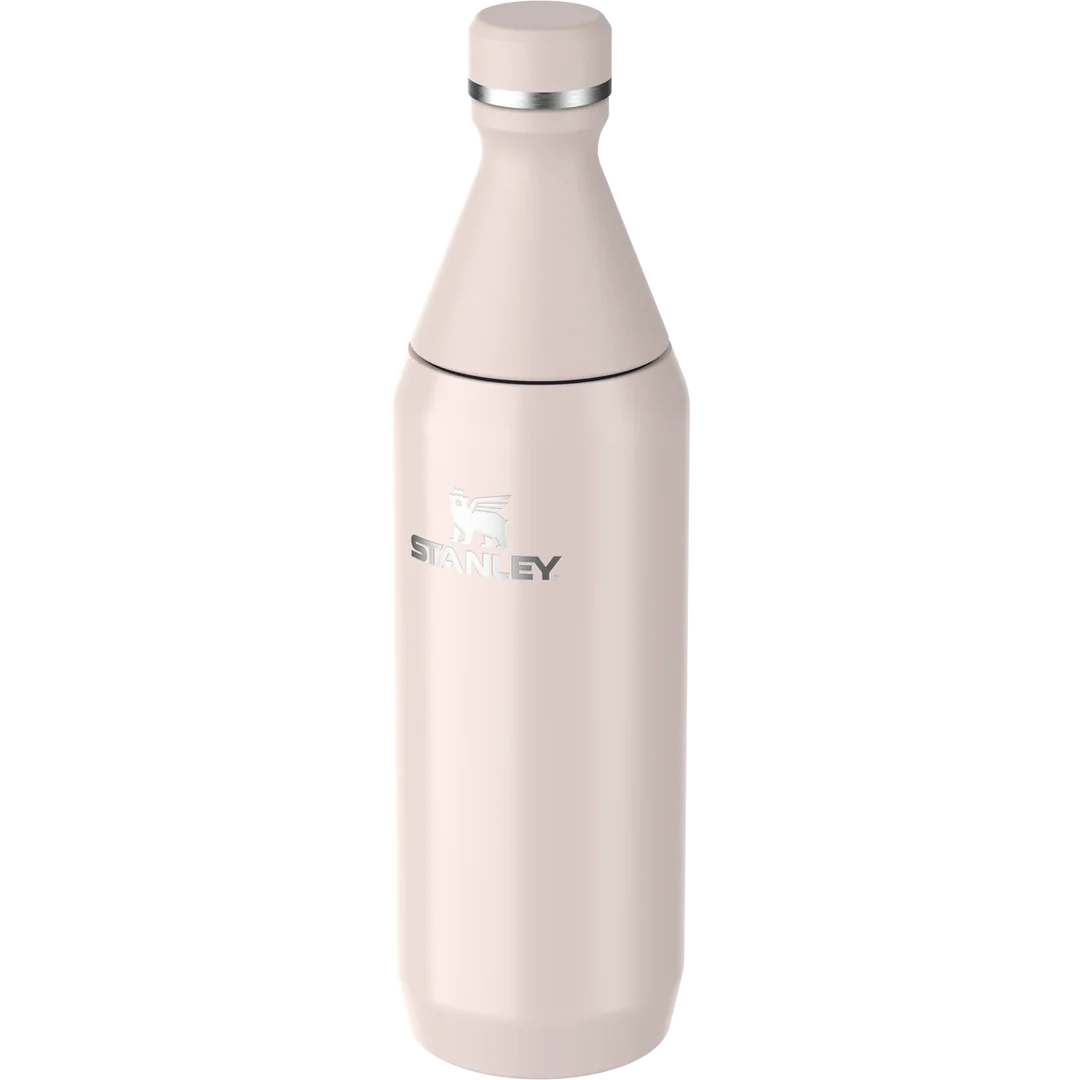 Stanley The All Day Slim Bottle  0.6L / 20oz - Rose Quartz Gloss