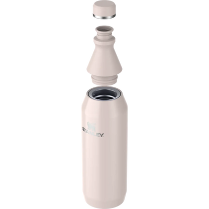 Stanley The All Day Slim Bottle  0.6L / 20oz - Rose Quartz Gloss