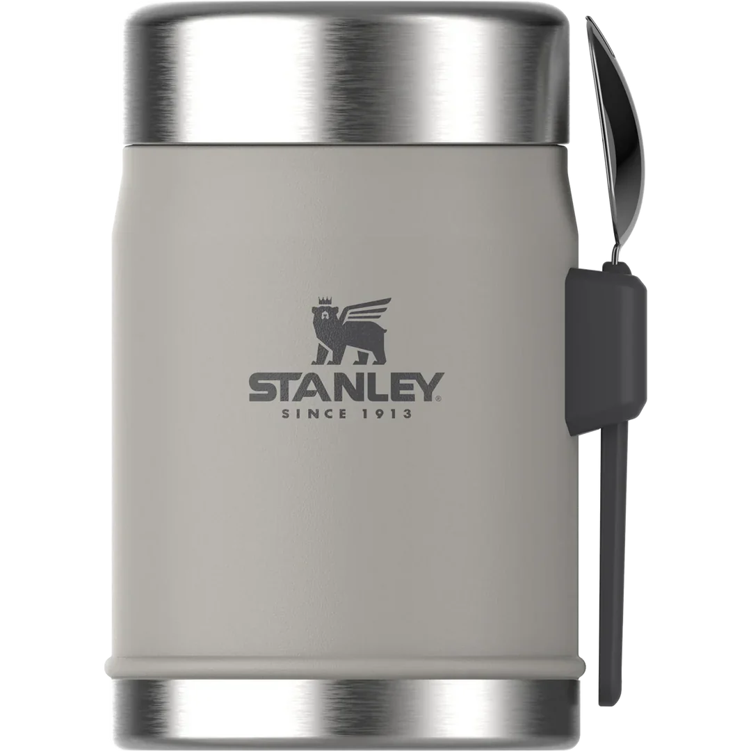 Stanley The Legendary Food Jar + Spork .4L / 14oz - Ash