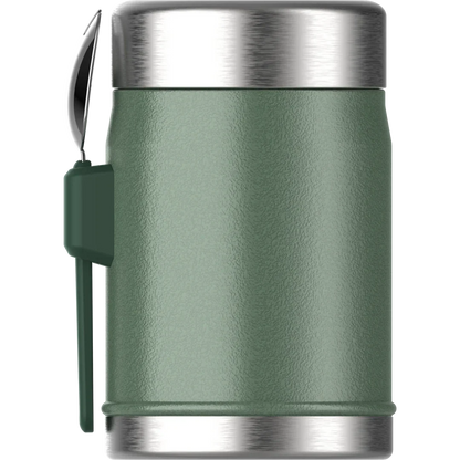 Stanley The Legendary Food Jar + Spork .4L / 14oz - Hammertone Green