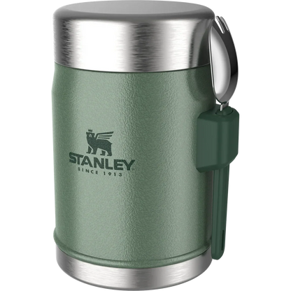 Stanley The Legendary Food Jar + Spork .4L / 14oz - Hammertone Green