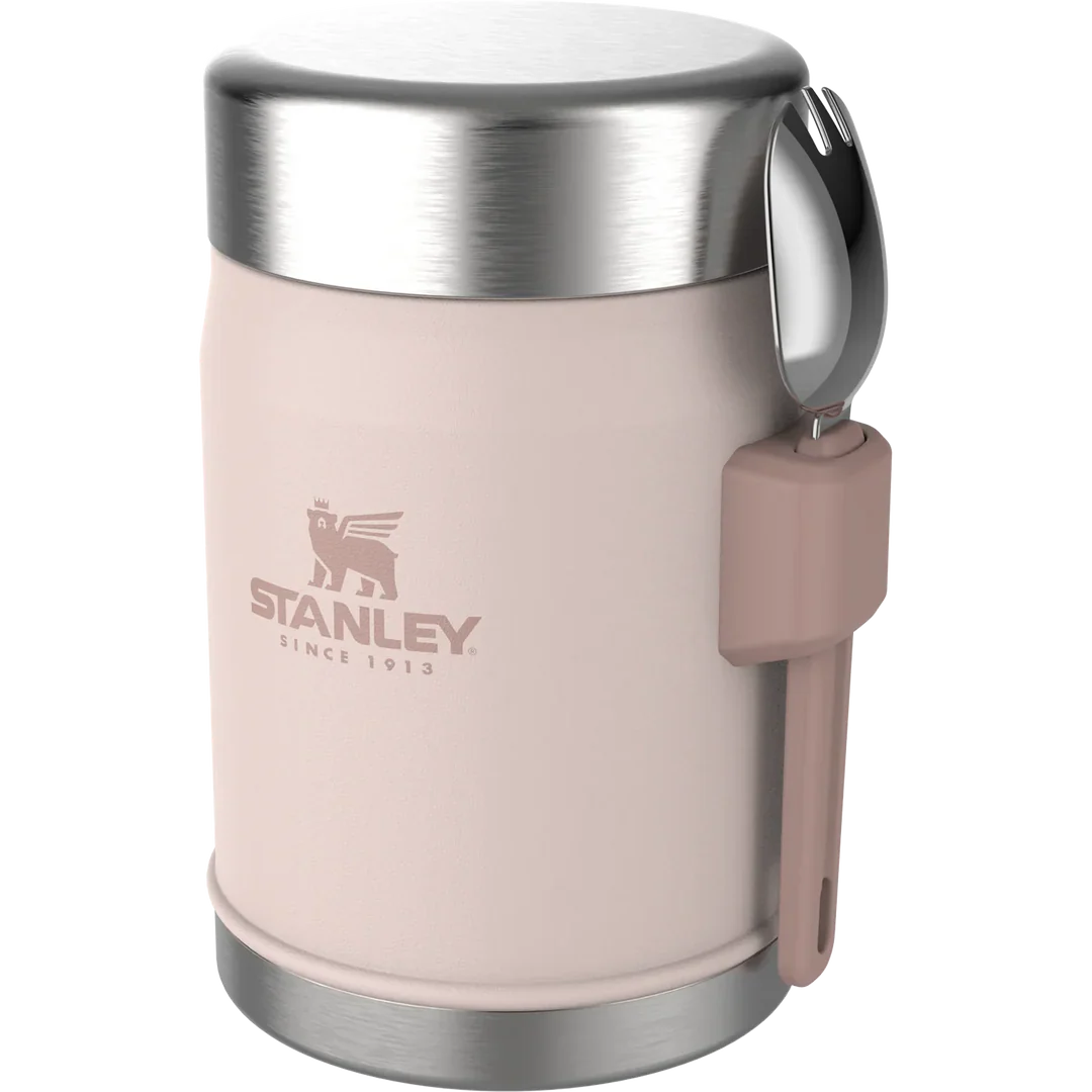 Stanley The Legendary Food Jar + Spork .4L / 14oz - Rose Quartz