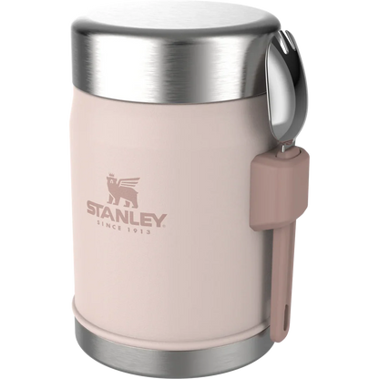 Stanley The Legendary Food Jar + Spork .4L / 14oz - Rose Quartz