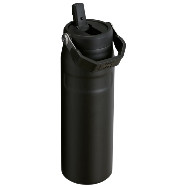 Stanley The IceFlow™ Bottle Flip Straw 2.0 0.7L / 24oz - Black 2.0