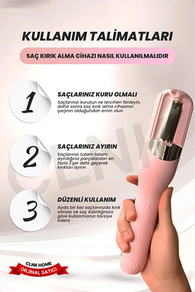 Lavera Saç Kırık Alma Cihazı